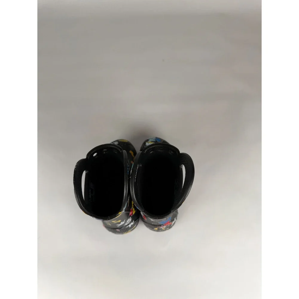 Crocs Kids Mickey and Friends Handle It Rain Boots Black C7 211146 Disney